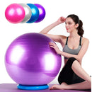 Bola de Pilates 25cm, 55cm e 65cm | Yoga, Fitness, Alongamento e Fortalecimento Muscular