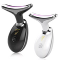 Massageador Facial e Pescoço Golfinho LED Anti-Idade com Fototerapia