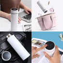 Garrafa Térmica Inteligente com Controle de Temperatura, Copo de Água Esportivo, Copo Isolado para Carro, Mantém Frio e Quente, Caneca Térmica, Frascos a Vácuo 500ml