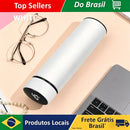 Garrafa Térmica Inteligente com Controle de Temperatura, Copo de Água Esportivo, Copo Isolado para Carro, Mantém Frio e Quente, Caneca Térmica, Frascos a Vácuo 500ml