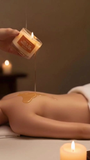 Vela de Massagem Hidratante Vegana | Aromaterapia para Relaxamento e Hidratação da Pele