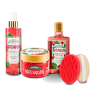Kit Wever Showers Ritual de Banho | Gel + Esfoliante + Body Splash + Esponja de Brinde