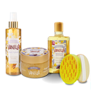 Kit Wever Showers Ritual de Banho | Gel + Esfoliante + Body Splash + Esponja de Brinde