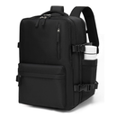 Mochila de Viagem Expansível Impermeável 30L–42L com Compartimento para Notebook e Porta USB
