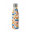 Garrafa Térmica em Aço Inox Estampada Floral 500ml | Mantém Quente e Frio | Fitness & Academia