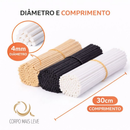 Varetas para Difusor de Ambiente 4mm 30cm Fibra - Palitos - Aromatizador