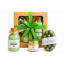Kit Presente SPA Relaxante | Vela Aromática, Escalda-Pés e Sabonete Massageador