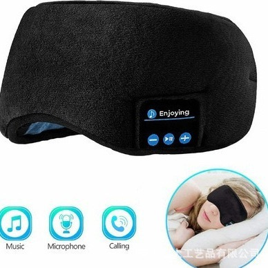 Tapa Olho Máscara Dormir Fone De Ouvido Bluetooth Confortável LEO