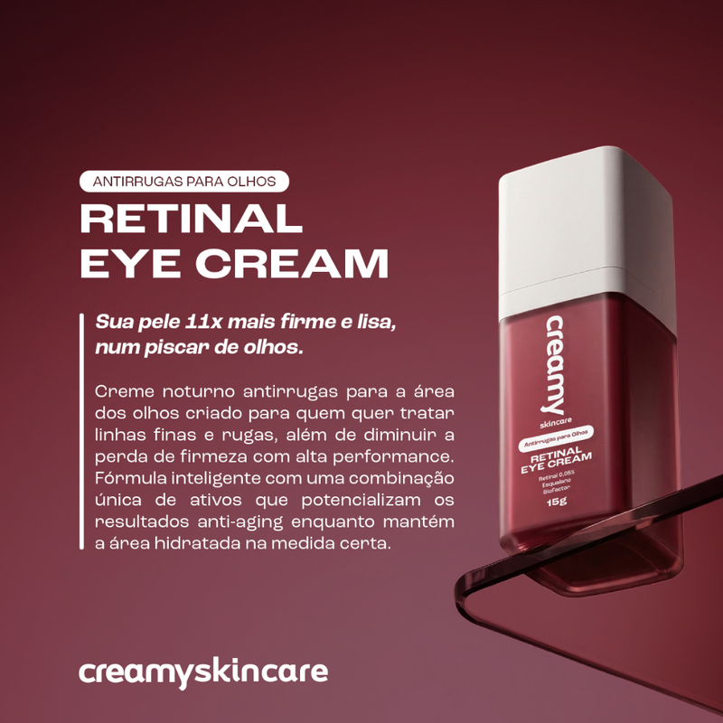 Creme Antirrugas para Olhos - Retinal Eye Cream
