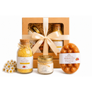 Kit Presente SPA Relaxante | Vela Aromática, Escalda-Pés e Sabonete Massageador