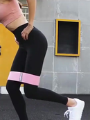 Kit 3 Faixas Elásticas de Tecido para Exercícios | Hip Resistance Bands Antiderrapante