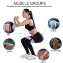 Kit 3 Faixas Elásticas De Exercício Hip Resistance Bands Para Malhar em Casa
