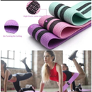 Kit 3 Faixas Elásticas De Exercício Hip Resistance Bands Para Malhar em Casa