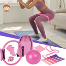 Conjuntos de 5 e 13 peçasConjunto De Pilates , Anel Bola Faixa De Resistência De Ioga Doméstico , Acessórios Para Exercí